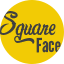 Логотип SquareFace — уютный, без доната, 5+ лет работы сервер Майнкрафт