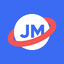 Логотип JustMC - 1.13 - 1.21 - Creative+, SkyBlock Tech сервер Майнкрафт
