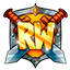 Логотип RIseWORLD сервер Майнкрафт