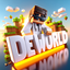 Логотип DEWORLD - Топовая 1.21 анархия!