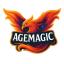 Логотип 💎 AGEMAGIC ✨ БЛЕДНЫЙ САД 🌈 ВЫЖИВАНИЕ 🚀 сервер Майнкрафт